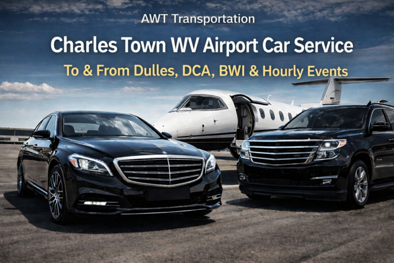 Charles Town WV Airport Transportation (571-490-6288)