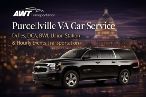 Car Service To & From purcellville Va | Black Sedans & SUVs